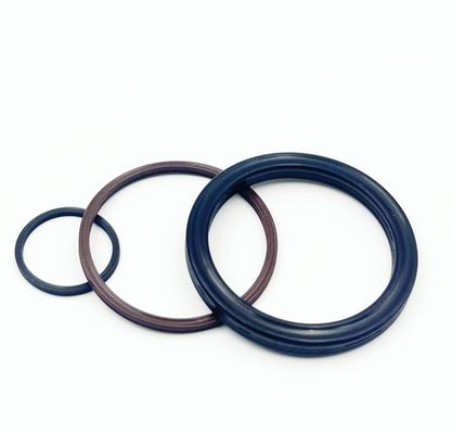 Brown Fkm 75 Material X Ring Seals AS568 Series Piston And Rod Sealing 75 Shore A