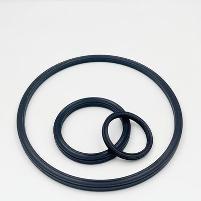 Brown Fkm 75 Material X Ring Seals AS568 Series Piston And Rod Sealing 75 Shore A