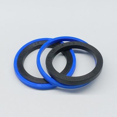 80 Shore A Hydraulic Cylinder Piston Seal Blue PU Material KR 0040 00701 40x29x4.2