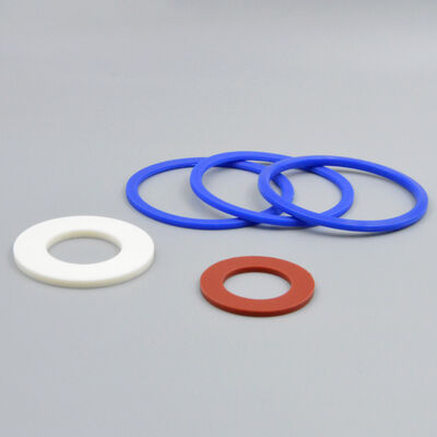 Custom Silicone Gaskets EPDM FKM NBR Waterproof Washers, Customizable In Color And Shape For Sealing